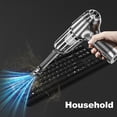 thumbnail image 4 of Multi-functional 3-in-1 Portable Vacuum Cleaner, Cordless Design for Wet & Dry High Power Suction, Lightweight Vacuum with Quiet Operation, Type-C Charging Brush Attachment, 4 of 5