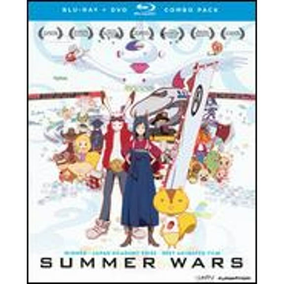 Pre-Owned Summer Wars [3 Discs] [Blu-ray/DVD] (Blu-Ray 0704400094972) directed by Mamoru Hosoda