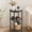 Grey, variant on 3-Tier Small Round Side Table with Charging Station, USB Ports & Power Outlets, Compact Accent Table for Living Room, Bedroom, Apartment, Grey