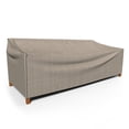 thumbnail image 6 of Budge XXLarge 100"W 41"Deep Brown / Beige Patio Sofa Cover, English Garden, 6 of 12