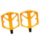 thumbnail image 2 of Pedales de bicicleta ligeros de nailon antideslizantes de alto rendimiento para BMX Naranja, 2 of 9