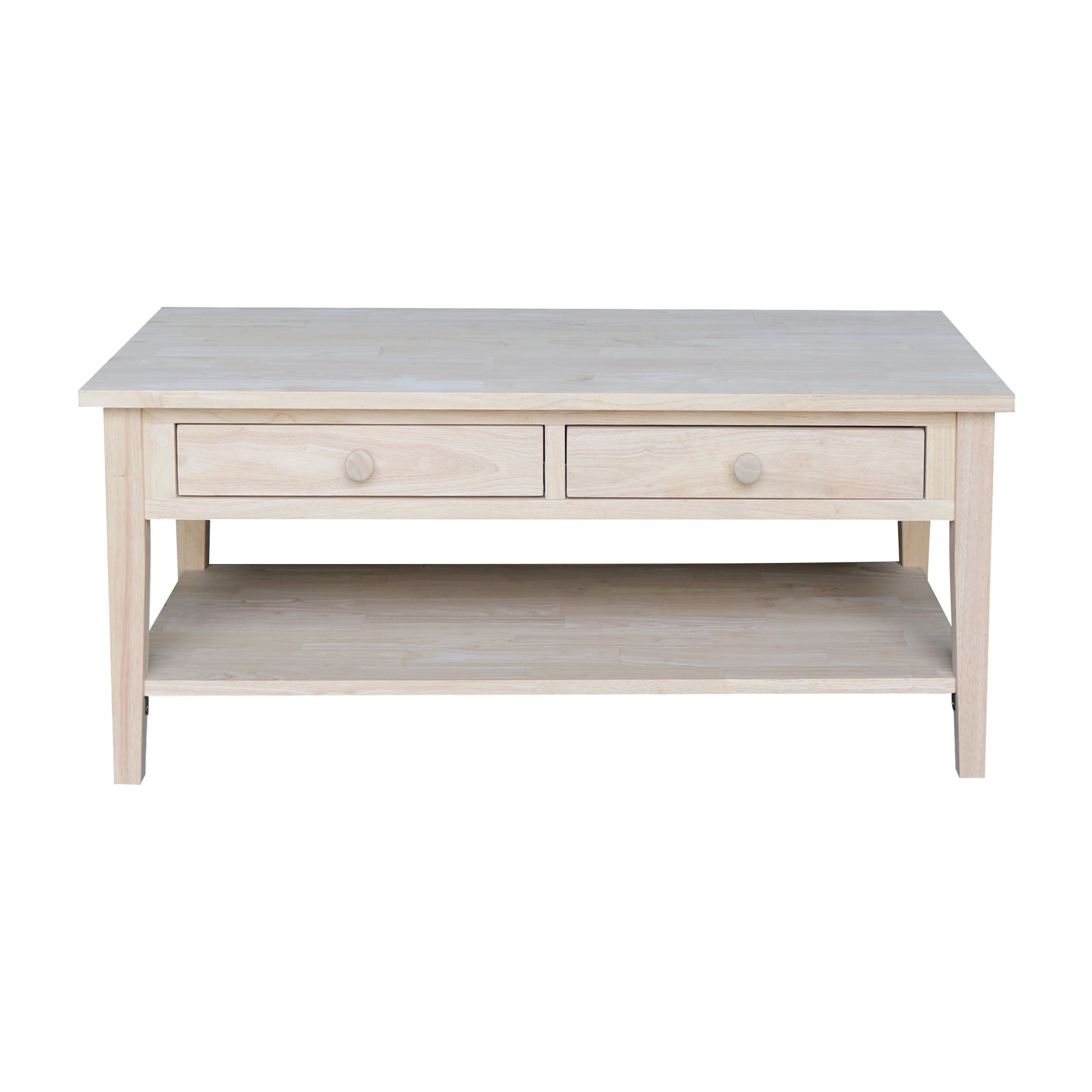 International Concepts Juvenile Table with Lift Up Top for Storage Java Finish