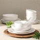 thumbnail image 3 of Juego de vajilla Gibson Home Queenslane, 16 piezas, color blanco, 3 of 7