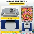 thumbnail image 6 of VEVOR Gumball Dispenser, Vending Machines, Huge Load Capacity Candy Gumball Machine, Mini Vending Machines, Gumball Dispenser Machine for Kids, Perfect for Birthdays, Christmas and Kiddie Parties, 6 of 9
