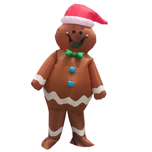 Halloween Cosplay Mascot Funny Inflatable Costume Santa Claus Christmas Snowman Tree Christmas Carnival Party