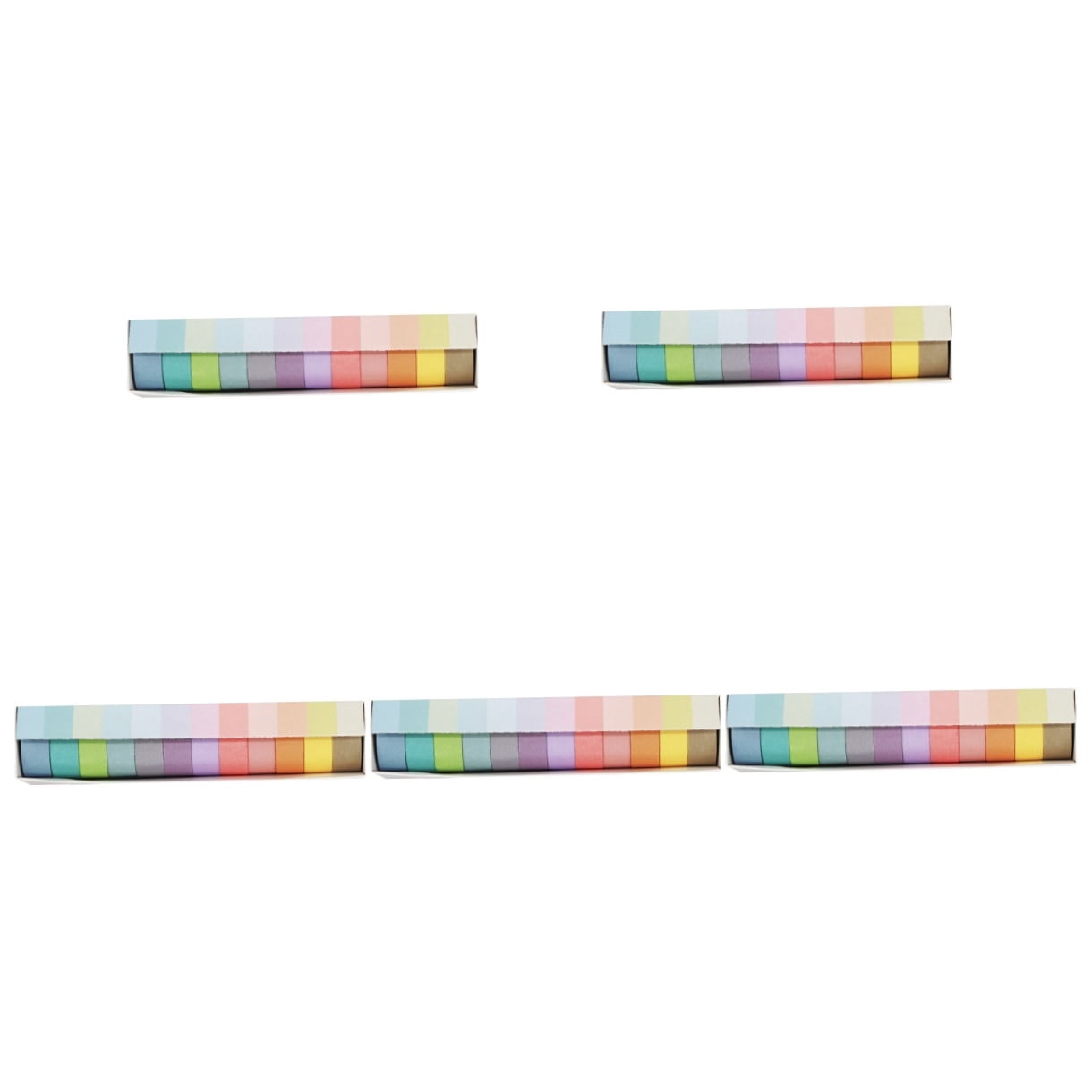 Set of 5 Multipurpose Hand Decor Tapes for Kids, Crafting, School, and Home Use