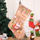 thumbnail image 2 of Calcetines de Navidad para chimenea, adornos de árbol de Navidad, decoraciones para el hogar, Papá Noel, alce, calcetín de nieve, feliz, Invierno, 2 of 4