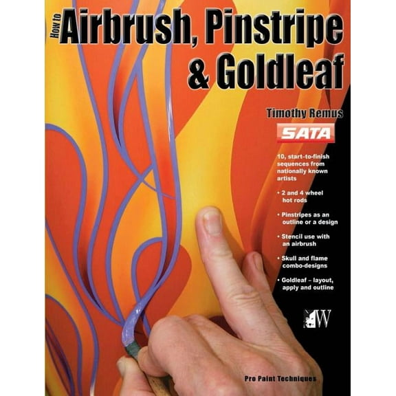 How to Airbrush, Pinstripe & Goldleaf