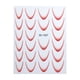 thumbnail image 3 of Pegatinas para uñas para decoración de uñas, pegatinas para uñas para mujeres, pegatinas para uñas de color sólido, pegatinas para uñas con degradado francés, pegatinas adhesivas para uñas en la parte, 3 of 3