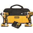 thumbnail image 2 of DeWalt 20V Max XR BL Compact DD Impact Combo (DCD791 and DCF887), 2 of 5
