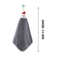 thumbnail image 4 of Viflosae Bath Towels Towels for Bathroom Christmas Gift Hanging Hand Towel Fleece Absorbent Towel Household Kitchen and Bathroom Hanging Towel for Mantelpiece, Wreath, and Garland Accents, 4 of 6
