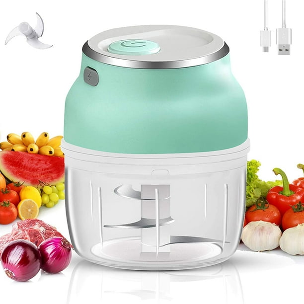 Electric Garlic Chopper, Wireless Portable Food Chopper, Mini Food