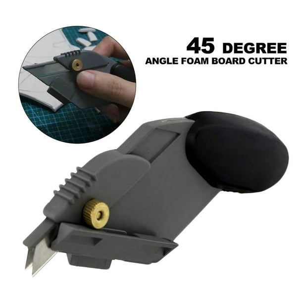 Akoyovwerve Angle Foam Board Cutter， 45&90 Degree Angle Easy Mat Cutter