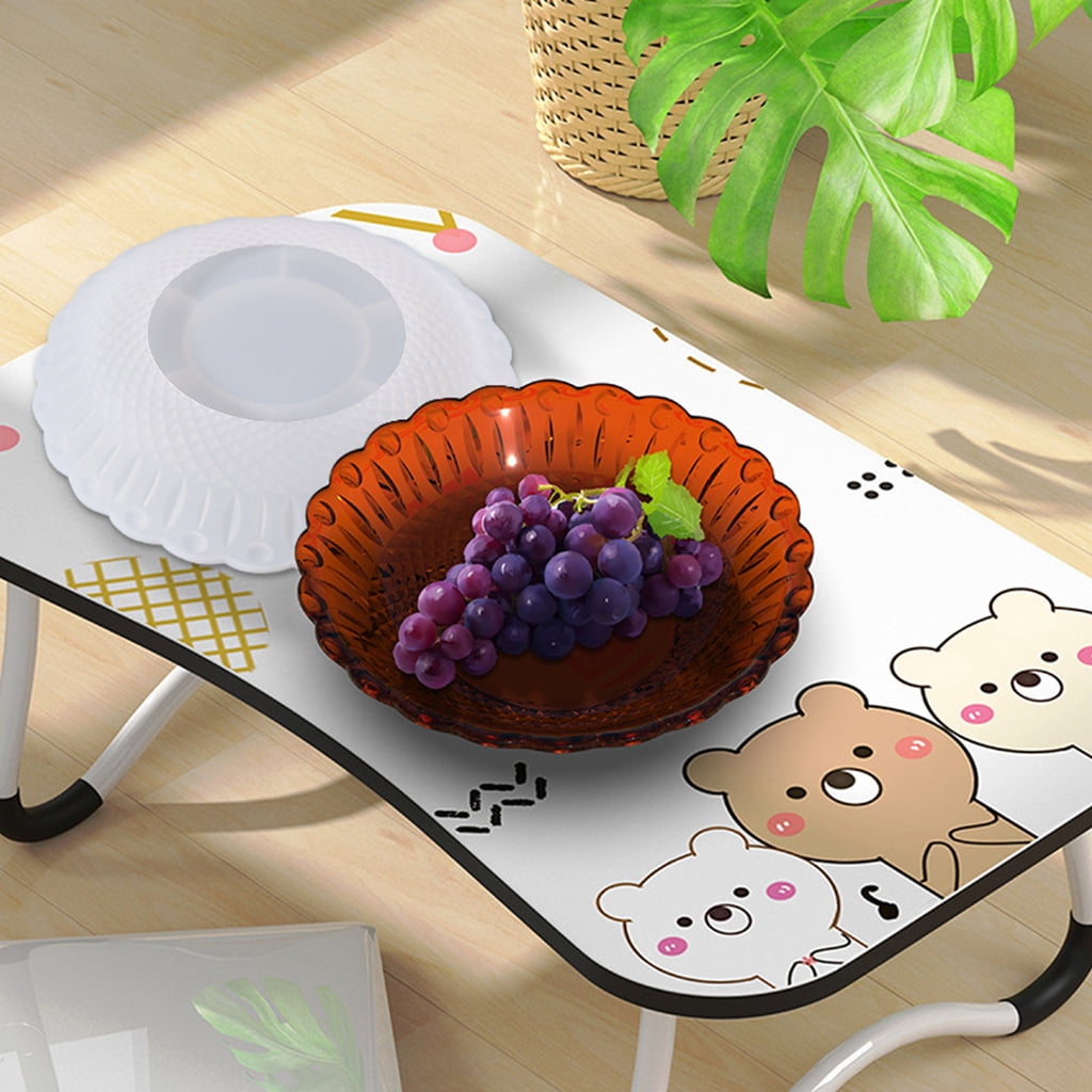 WINDLAND Fruit Tray Nut Snacks Tray Organizer Box DIY Mold Dish Tray Resin Silicone Mold