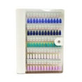 thumbnail image 1 of Magnetic Nail Swatches Book for Salon & Home - 120/180/240 Detachable Nail Tips with Mini Magnetic Handles, Number Labels - Professional Gel Polish Color Display & Organizer, 1 of 8