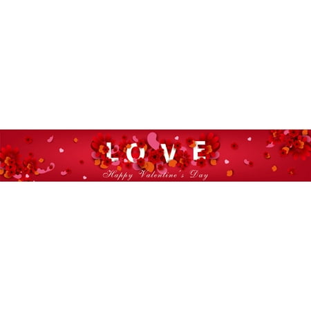 Valentine's day banner decoration