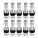 thumbnail image 1 of 10pcs TR43E Metal Car Truck Motorcycle Tubeless Tire Tyre Valve Stems with Dust Cap, 1 of 4