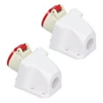 thumbnail image 1 of Conector de alimentación de aviación fijo trifásico, conector Industrial de 4 pines, 380V415V, 16A, 3P+E, IP44, 2 uds., 1 of 10