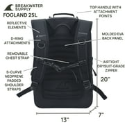 Breakwater Supply 100% Waterproof Submersible Fogland 25L Backpack with Laptop Storage and Airtight Zippers