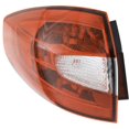 thumbnail image 5 of Halogen Tail Light Set For Ford 2011-2013 Fiesta Outer Clear/Red w/ Bulbs 2Pcs, 5 of 12