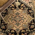 thumbnail image 6 of Safavieh Heritage York Oriental Wool Area Rug, Black/Gold, 6' x 6' Round, 6 of 11