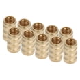 thumbnail image 2 of 10pcs Female Thread Brass Knurled Threaded Insert Embedment Nuts for 3D Printer, 2 of 8