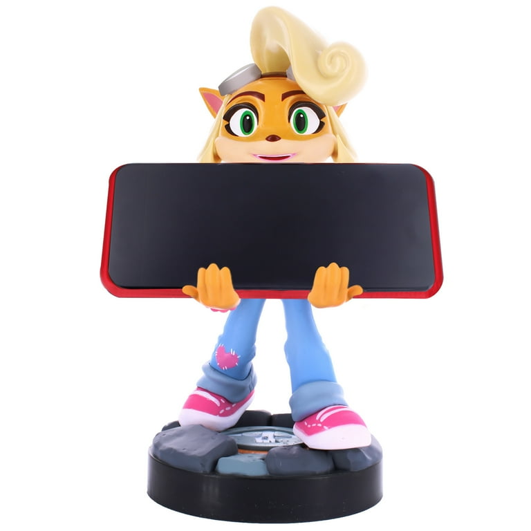Exquisite Gaming: Crash Bandicoot 4: Coco - Original Mobile Phone & Gaming Controller Holder, Device Stand, Cable Guys, Licensed Figure Exquisite Gaming: Crash Bandicoot 4: Coco - Original Mobile Phone & Gaming Controller Holder, Device Stand, Cable Guys, Licensed Figure