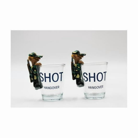 Caliber Gourmet CC-CBG-SG-1058 Shot Hangover Glass - Set of 2