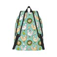thumbnail image 3 of Daiia Chicken Laying Eggs Vintage Canvas Backpack for Men and Women ,Hiking Backpack,Travel Laptop Bag for School,Large Capacity Backpack, 3 of 8