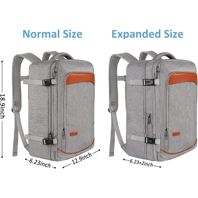 Vancropak Carry on Backpack, 40L TSA Expandable Travel Bag, Water Resistant, Packing Cubes - Walmart.com Vancropak Carry on Backpack, 40L TSA Expandable Travel Bag, Water Resistant, Packing Cubes - Walmart.com