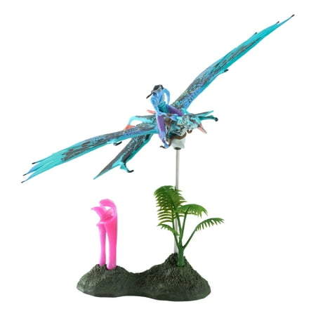 McFarlane Toys - Avatar World of Pandora Character with Vehicle - Seze Banshee & Neytiri