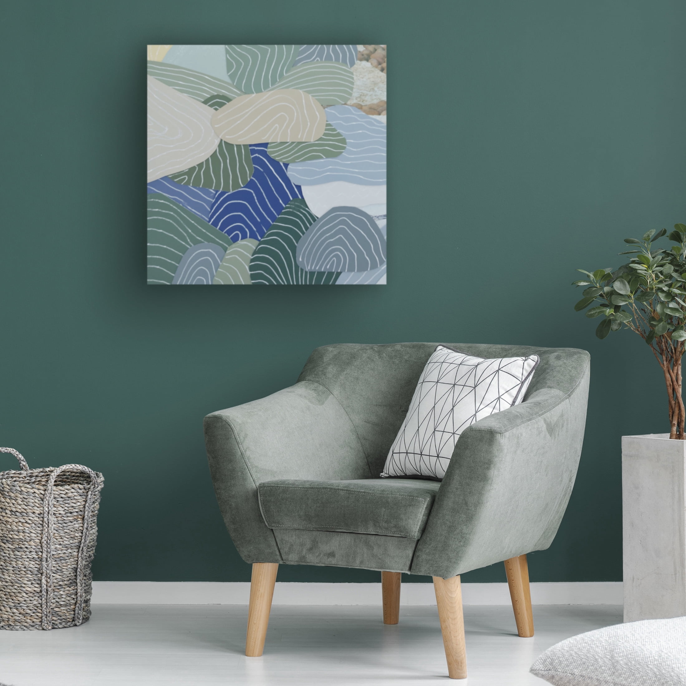 Trademark Fine Art Coco Good Rice Paddies IV Canvas Wall Art