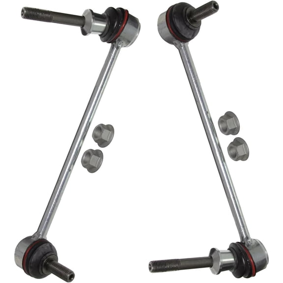 Detroit Axle - Front Sway Bars for 2007-2018 BMW X5 2008-2019 X6 [Adaptive Drive], Stabilizer Sway Bar End Links 2009 2010 2011 2012 2013 2014 2015 2016 2017 Replacement