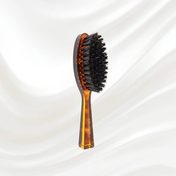 Jaspè Oval Hair Brush with Boar Bristles