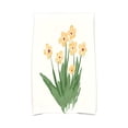 thumbnail image 2 of Simply Daisy, 18 x 30 inch, Pretty Little Flower Kitchen Towel, Light Blue, 2 of 2