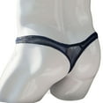 thumbnail image 5 of Naughty Outfits for Men Comfortable Mesh Discoloration G-string Panties Briefs Underwear, 5 of 5