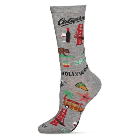 

MeMoi California Bamboo Blend Crew Sock - Womens - Female