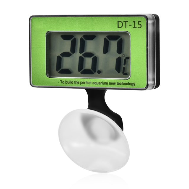 Mini termómetro para acuario, pantalla digital grande, termómetro para pecera, mini termómetro para pecera, experiencia incomparable