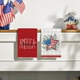 thumbnail image 3 of Stars Eucalyptus Freedom Patriotic 4th of July Kitchen Towels Dish Towels, 18x26 Inch Seasonal Summer Decoration Hand Towels Set of 4, 3 of 6