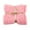 Pink, variant on Throw Blanket Knit Blanket Chunky Knit Blanket Blankets and Throws Sofa Bed Couch Throw Warm Soft (Small Size:23.6*23.6")