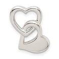 thumbnail image 5 of Sterling Silver Intertwined Hearts Slide Pendant, 5 of 5