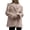 Light Brown, variant on Womens Slim Fit V Neck Waist Trench Blazer Office Commute Suit Jacket Elegant Flattering Design Wine Red L
