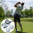 thumbnail image 4 of Mini bolsa de soporte para pelotas de golf, riñonera con gancho, organizador de Clip con tees de bolas, 1 Juego Gris kusrkot Bolsa de pelota de golf, 4 of 7