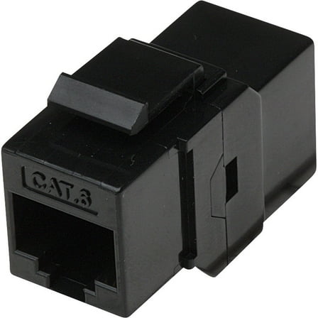 Intracom 504898 Cat6 RJ45 In-Line Keystone Jack Coupler