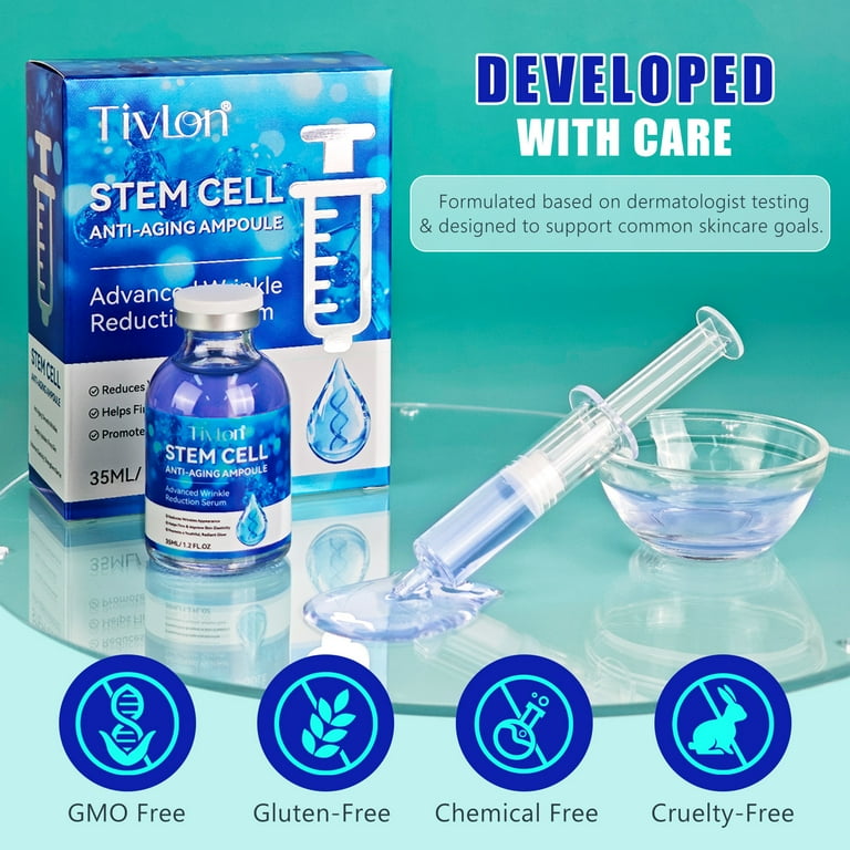 美容液 Ai Revo STEM CELL 10ml THE STEM CELL Retinol & Vitamin Pure Liposomal Essence, 55
