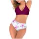 thumbnail image 1 of Bikini con estilo para mujer con almohadilla en el pecho sin soporte de acero Correa cómoda Traje de baño dividido Conjunto de dos piezas para la playa OAVQHLG3B Store  lin121212, 1 of 3