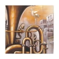 thumbnail image 1 of Brassy Steampunk Trumpet - Canvas, 1 of 10