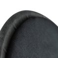 thumbnail image 2 of Taburete Otomano MIREL con Almacenamiento de Terciopelo Gris, 2 of 7