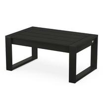 POLYWOOD EDGE Coffee Table in Black