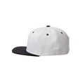 thumbnail image 3 of Classic Snapback Hat Custom A to Z Initial Letters, White Black Cap White Black Letter Initial T, 3 of 3